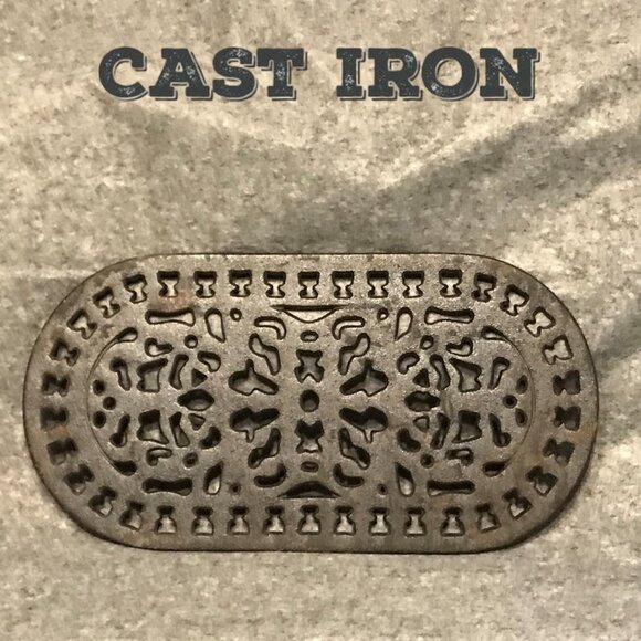 Cast Iron Trivet Rustic Trivets For Hot Pots And Pans, Decorative Kitchen Trivet - Picture 1 of 8